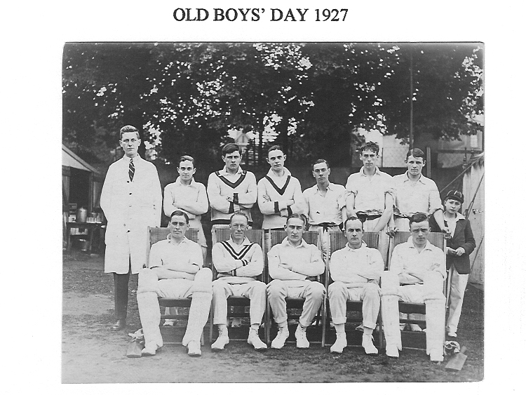OGA Cricket Old Boy Day - 1927