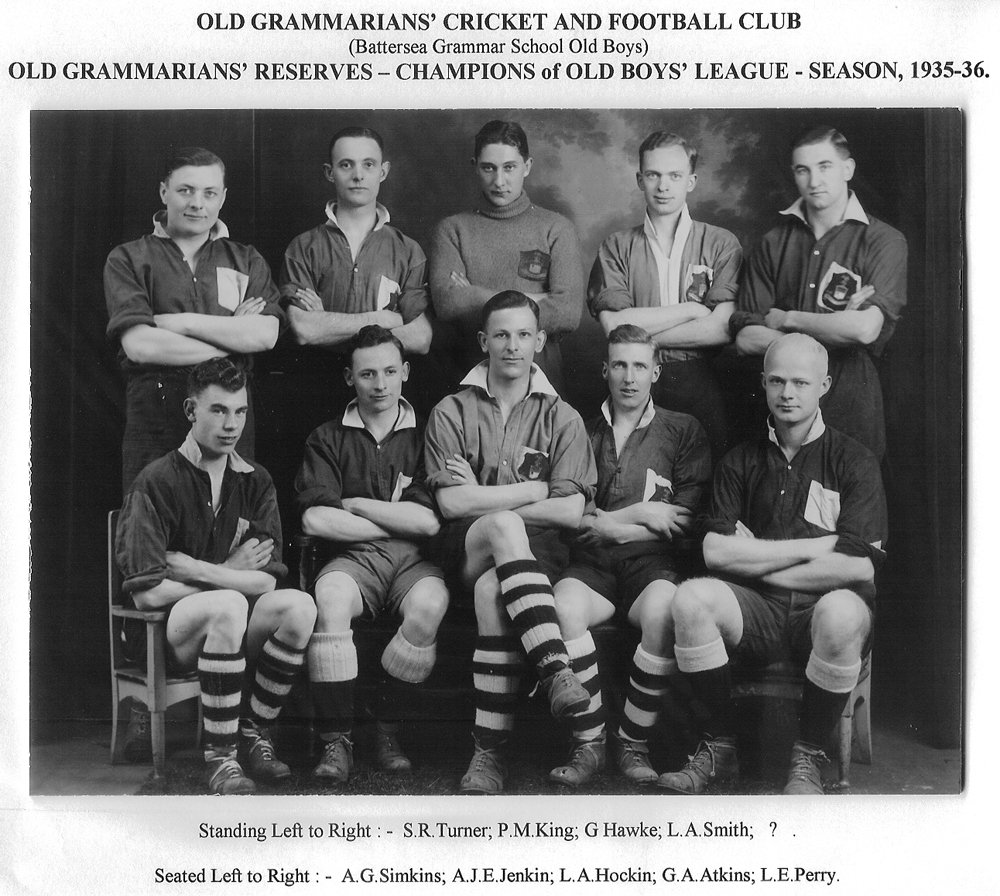 OGA - Football - 2nd XI 1935