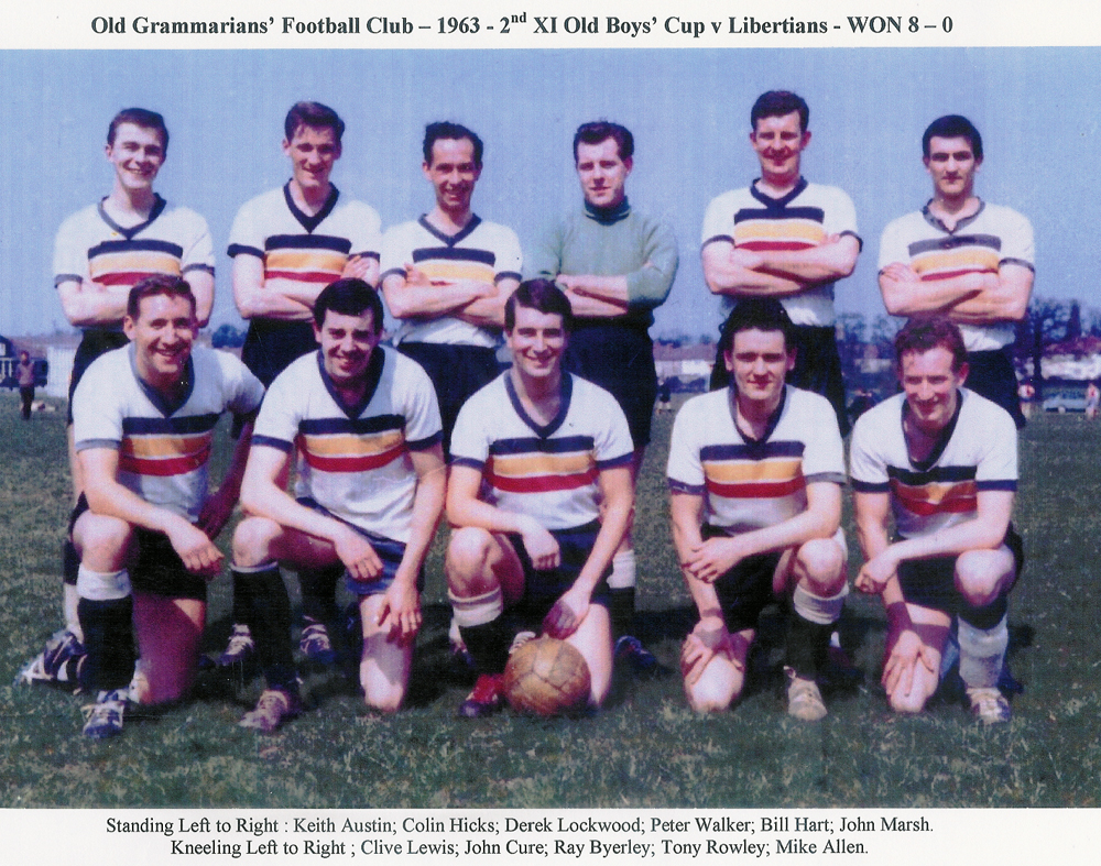 OGA - Football - 2nd XI 1963