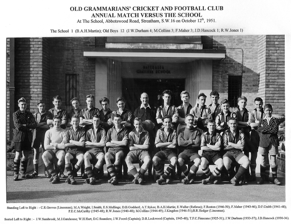 OGA - Football - vs School 1951