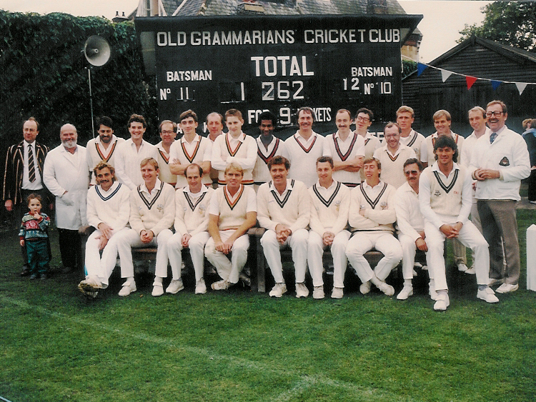 OGA Cricket - OGs vs DavidSmith XI 1987