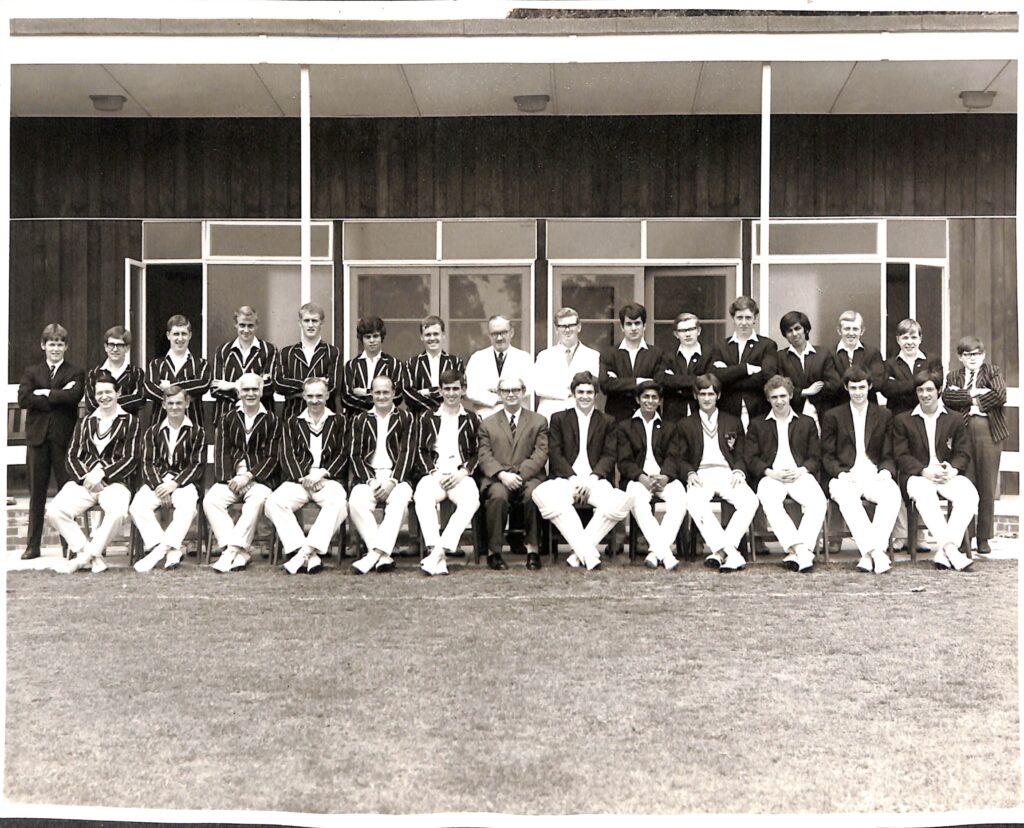 OGA Cricket vs School 1968