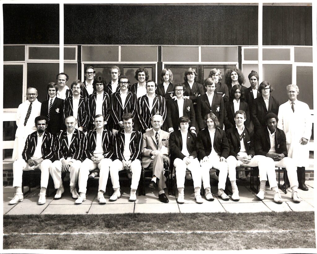 OGA Cricket vs School 1971